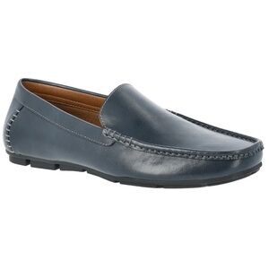 NWT GEORGE Navy Men's Grayson Driver Slip-on Loafer Shoe, Size 10